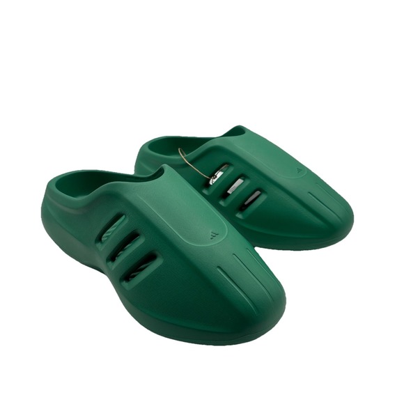 adidas mens Adifom IIInfinity Mules Green Size 7